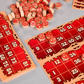 Настільна гра "Традиційне Лото" 30488 бочки 90 штук. Зображення №4 Настільна гра "Традиційне Лото" 30488 бочки 90 штук. Зображення №4