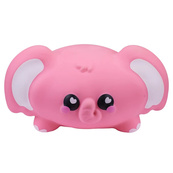 Коллекционная игрушка-антистресс "Слон Баблз" Smooshzees 08232 серии "Snugzees". Изображение №2