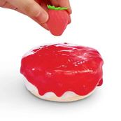 Ігровий набір зі слаймами "Полуничний чізкейк" Slime Mart 15901A серії "Shopping Bag". Зображення №3 Ігровий набір зі слаймами "Полуничний чізкейк" Slime Mart 15901A серії "Shopping Bag". Зображення №3