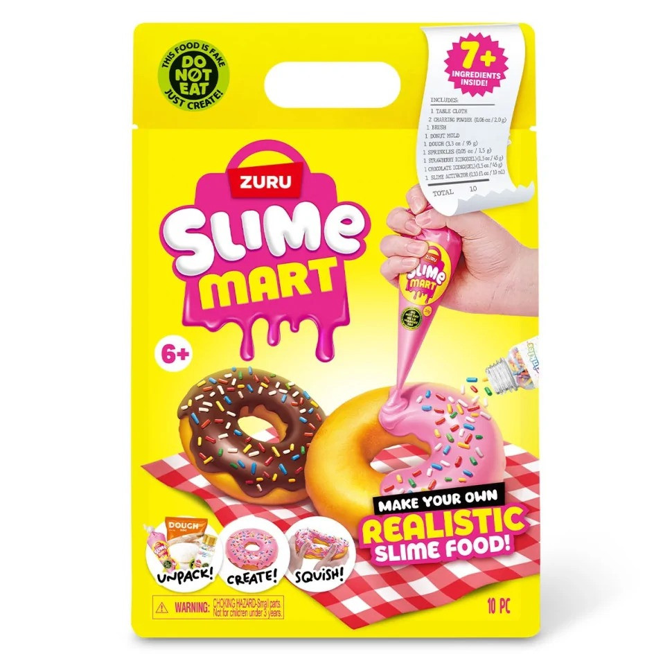 Игровой набор со слаймами "Пончик" Slime Mart серии 15901B "Shopping Bag" Игровой набор со слаймами "Пончик" Slime Mart серии 15901B "Shopping Bag"