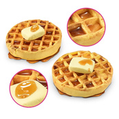 Игровой набор со слаймами "Бельгийские вафли" Slime Mart 15901D, серии "Shopping Bag". Изображение №4