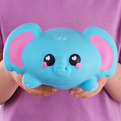 Коллекционная игрушка-антистресс "Слон Луна" Smooshzees 08233 серии "Snugzees". Изображение №5