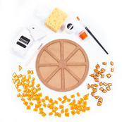 Набір для творчості скляна мозаїка "Апельсин" MA2033, 2 рівень. Зображення №3