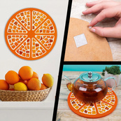 Набір для творчості скляна мозаїка "Апельсин" MA2033, 2 рівень. Зображення №4