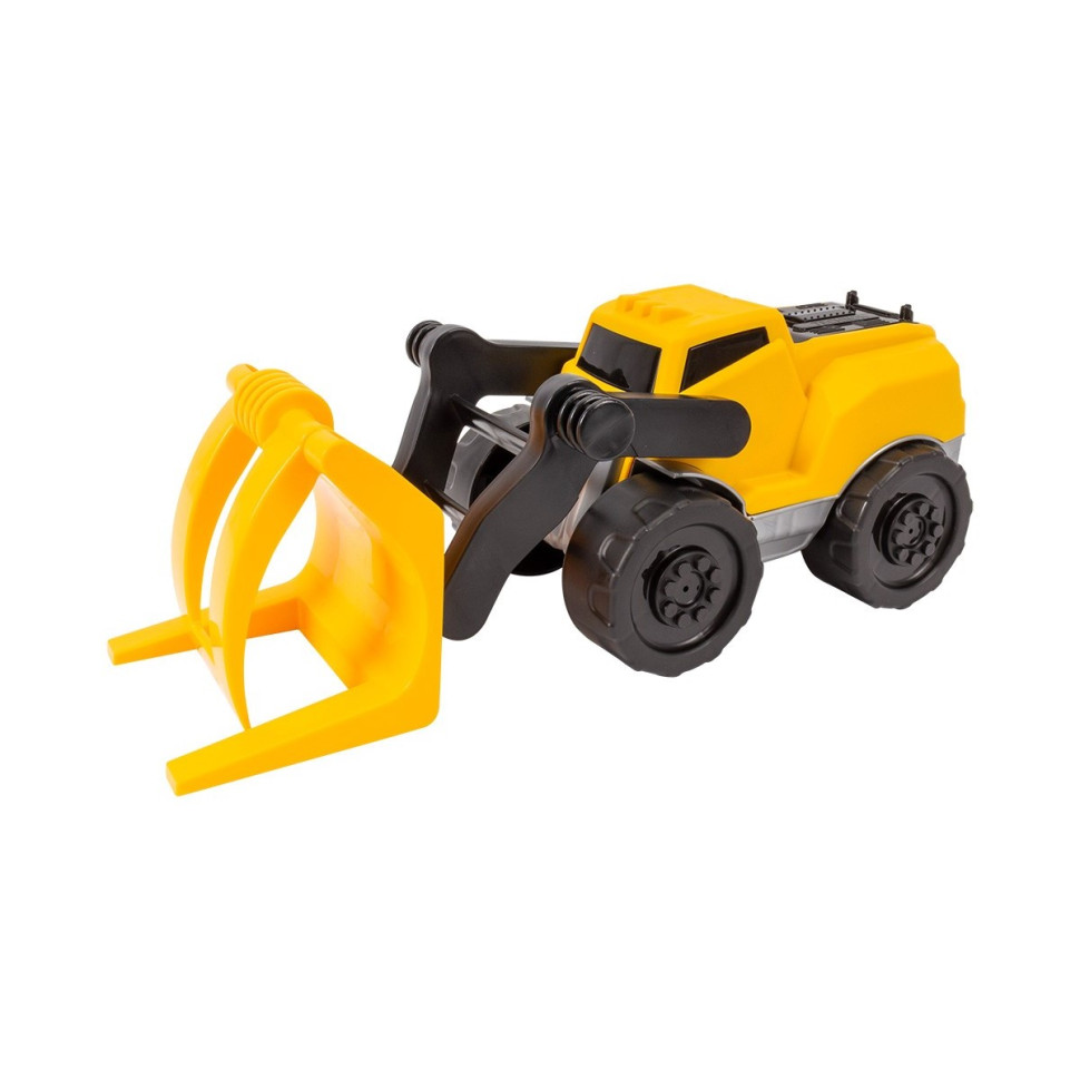 Дитяча автомодель Навантажувач ТехноК 8577TXK з маніпулятором Жовтий Дитяча автомодель Навантажувач ТехноК 8577TXK з маніпулятором Жовтий