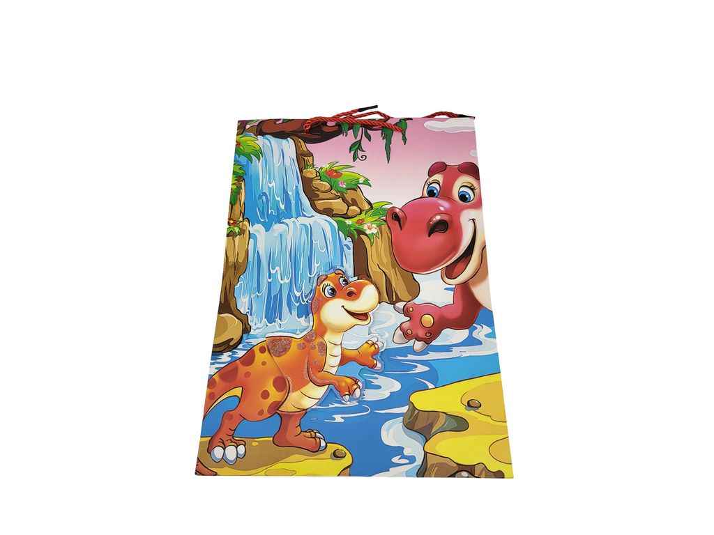 Пакет подарунковий L 41,5*30*12см дитячий 3D Y6057-L ТМ PRC Пакет подарунковий L 41,5*30*12см дитячий 3D Y6057-L ТМ PRC