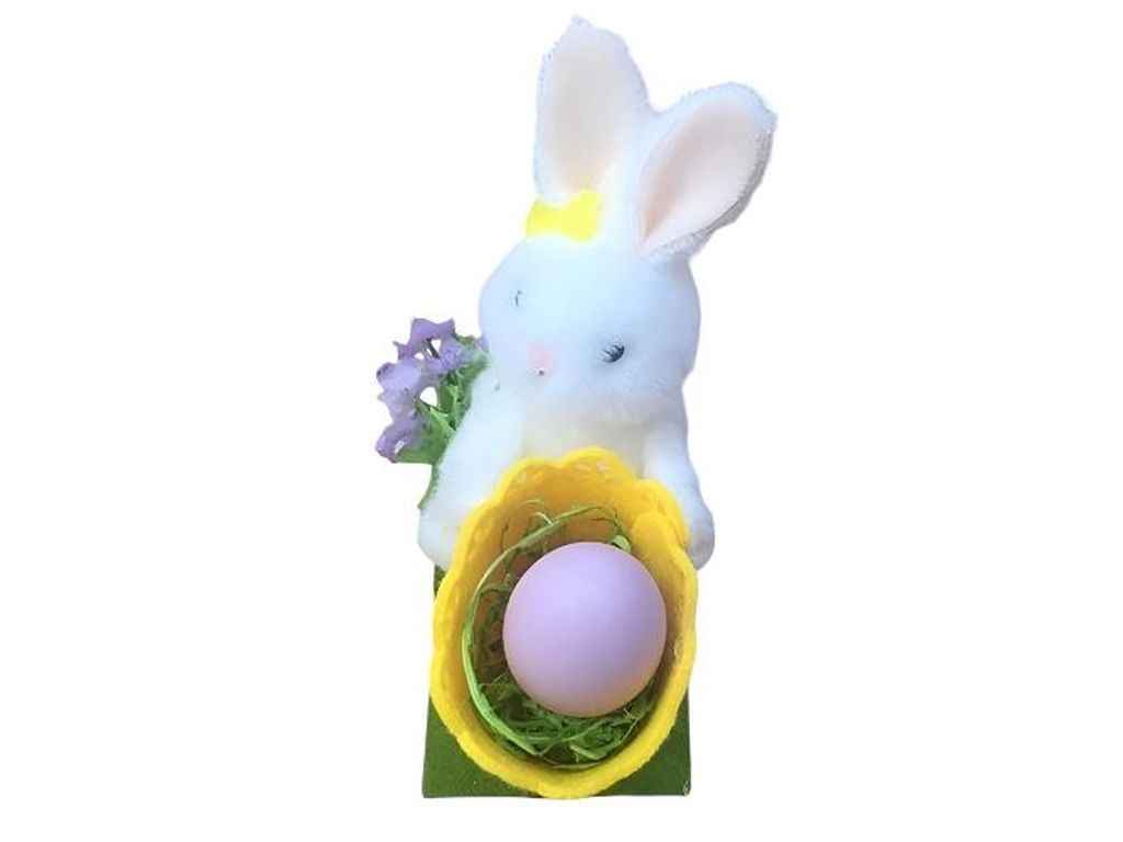 Декор великодній Easter Bunny 10см R40495 ТМSTENSON Декор великодній Easter Bunny 10см R40495 ТМSTENSON