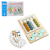 Дитяча розвиваюча іграшка-головоломка MD 0836-3 дерево, 26х18 см. Зображення №2