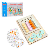 Дитяча розвиваюча іграшка-головоломка MD 0836-2 дерево, 26х18 см. Зображення №2