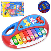 Детская музыкальная игрушка "Пианино" 2216A-13 музыкальные и световые эффекты. Изображение №2