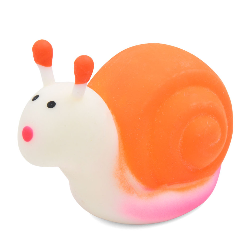 Дитяча іграшка-антистрес "Равлик" MS 4044(Orange) розмір 8,5 см, борошно Дитяча іграшка-антистрес "Равлик" MS 4044(Orange) розмір 8,5 см, борошно