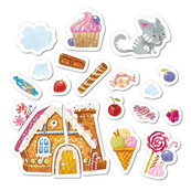 Детская магнитная игра "Котик-сладкоежка" 200233. Изображение №2