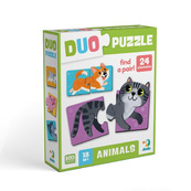 Дитячий пазл "ДУО-Тваринки-половинки" 300689, 24 елемента. Зображення №2