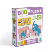 Детский пазл "ДУО-Мама и малыш" 300692, 24 элемента. Изображение №2