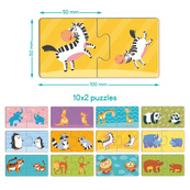 Детский пазл "ДУО-Мама и малыш" 300692, 24 элемента. Изображение №4