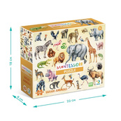 Дитячий пазл "Тварини Сафарі" 300637, 200 елементів. Зображення №4