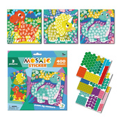 Детский набор для творчества мозаика "Динозавры" 300898 со стикерами. Изображение №2