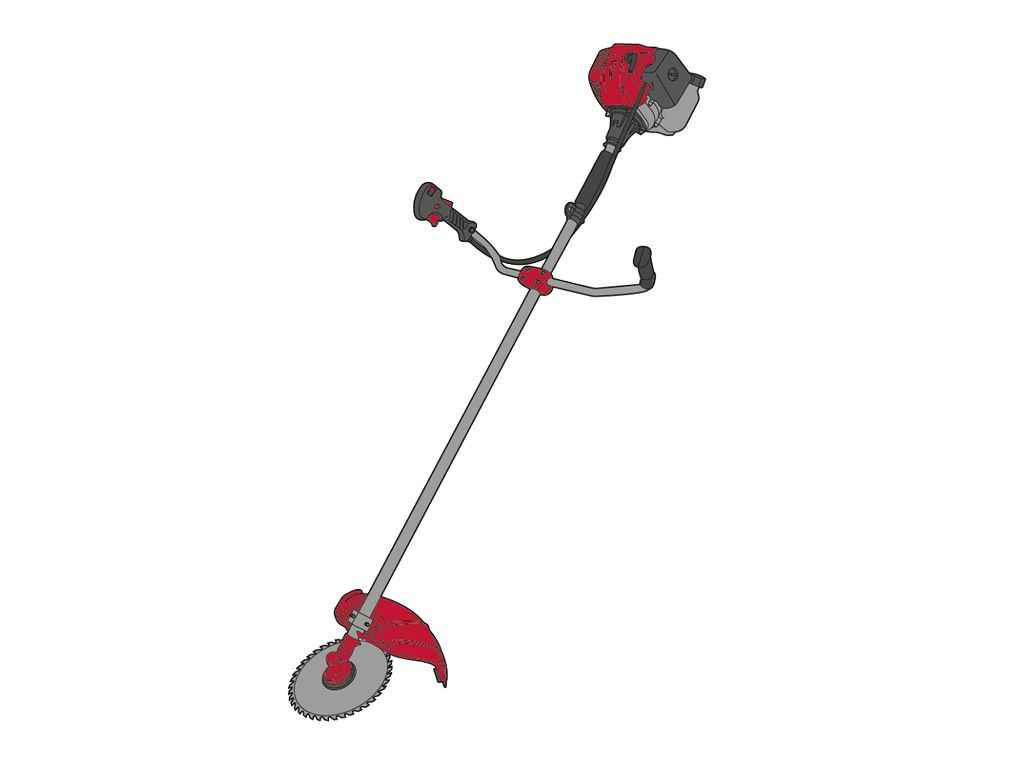 Мотокоса 1,5кВт шпуля, ніж BK 521n ТМ VITALS Мотокоса 1,5кВт шпуля, ніж BK 521n ТМ VITALS