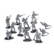 Детский игровой набор солдатиков "Пехота" №1 1-040, 12 солдатиков в наборе. Изображение №2