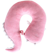 Подушка подголовник Дракон Лили FWPDGNLILY23PK000 розовая 37 см. Изображение №4