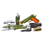 Ігровий набір зі зброєю "Військовий" CH633A окуляри, пістолет, звукові та світлові ефекти. Зображення №2