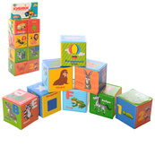Дитячий набір кубиків для купання M 5466 RU слова, абетка, цифри, 8 штук. Зображення №2 Дитячий набір кубиків для купання M 5466 RU слова, абетка, цифри, 8 штук. Зображення №2