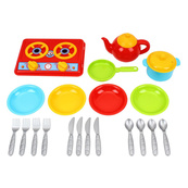 Дитяча ігрова кухня "Галинка 7" 2179TXK з плитою та чайником. Зображення №3