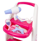 Дитячий ігровий набір "Перукар" 9314TXK візок, саквояж, аксесуари. Зображення №3