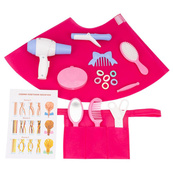 Дитячий ігровий набір "Перукар" 9314TXK візок, саквояж, аксесуари. Зображення №5