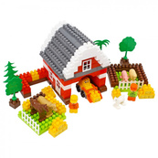 Дитячий ігровий конструктор "Ферма" 0327TXK пластик, 160 деталей. Зображення №6