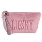 Детская косметичка T21390 плюшевая с логотипом. Изображение №2