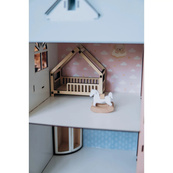 Дитячий дерев'яний будиночок для ляльок Доллі Лофт TG300735729, 73х57х29 см. Зображення №4 Дитячий дерев'яний будиночок для ляльок Доллі Лофт TG300735729, 73х57х29 см. Зображення №4