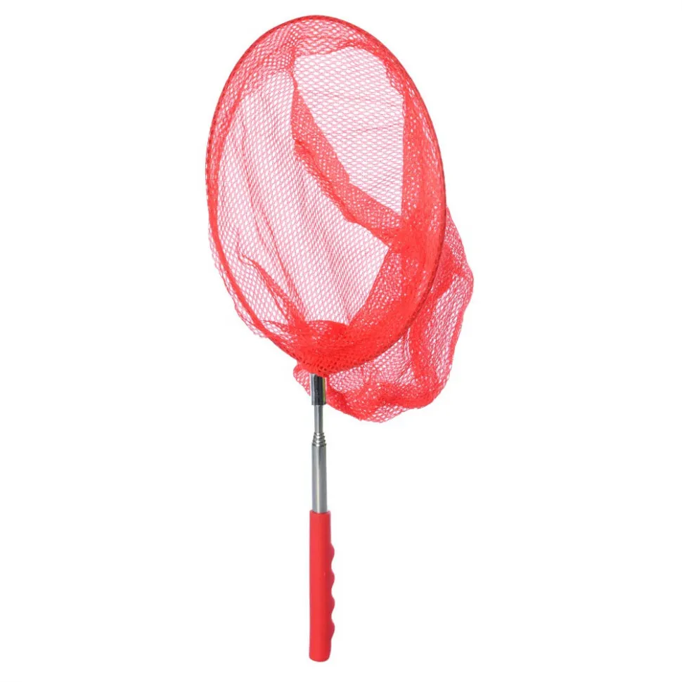 Сачок для бабочек MS 1287 ручка-телескоп Красный Сачок для бабочек MS 1287 ручка-телескоп Красный