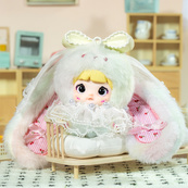 Колекційна м'яка іграшка з кільцем "Зайченята" POP TOP HC023 серії "Nommi". Зображення №2