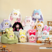 Колекційна м'яка іграшка з кільцем "Зайченята" POP TOP HC023 серії "Nommi". Зображення №11