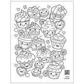 Успокаивающая раскраска "Как всего много" 11417, 16 страниц. Изображение №3