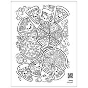 Успокаивающая раскраска "Как всего много" 11417, 16 страниц. Изображение №4