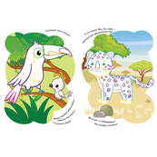 Детская раскраска "Зоопарк" 1657004 стишки, задания, 16 страниц. Изображение №3