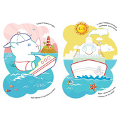 Детская раскраска "Транспорт" 1657003 стишки, задания, 16 страниц. Изображение №3