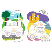 Детская раскраска "Транспорт" 1657003 стишки, задания, 16 страниц. Изображение №4