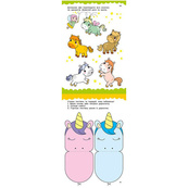 Детская книжка с наклейками "Единорожки и друзья" 1959002 серия "Умные хвостики". Изображение №4