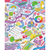 Книга-виммельбух "Ищи и находи" 896002 серия "Тролли", 20 страниц. Изображение №3