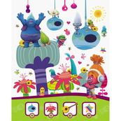 Книга-виммельбух "1001 спрятавшаяся вещь" 896001 серия "Тролли", 20 страниц. Изображение №3