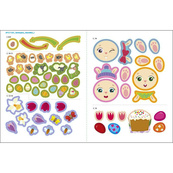 Игровая книжка с наклейками "Пасха" 21103RC 16 страниц, с 3 лет. Изображение №9