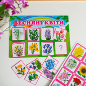 Дидактическая настольная игра "Весенние цветы" 15211017, 2 поля для игры. Изображение №3