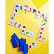 Детская настольная игра "Домино. Продукты питания" 10109169, 28 карт. Изображение №3