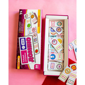 Детская настольная игра "Домино. Изучаем время" 10120209, 28 фишек. Изображение №2