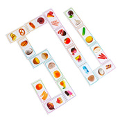 Детская настольная игра "Домино. Продукты питания" 10109169, 28 карт. Изображение №4