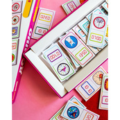 Детская настольная игра "Домино. Изучаем время" 10120209, 28 фишек. Изображение №3