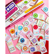 Детская настольная игра "Домино. Изучаем время" 10120209, 28 фишек. Изображение №4